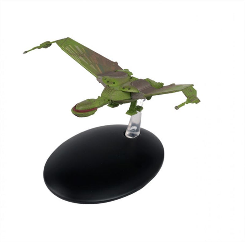 Klingon Bird-of-Prey (Landed Position) BONUS ISSUE Model Diecast Ship Window Boxed (Eaglemoss / Star Trek), side angle