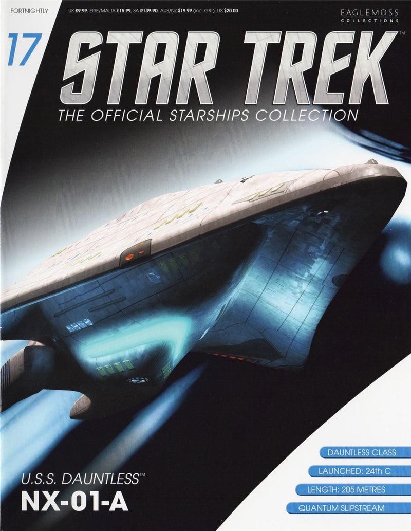 U.S.S. Dauntless™ NX-01-A Model Die Cast Ship (Eaglemoss / Star Trek), additional view