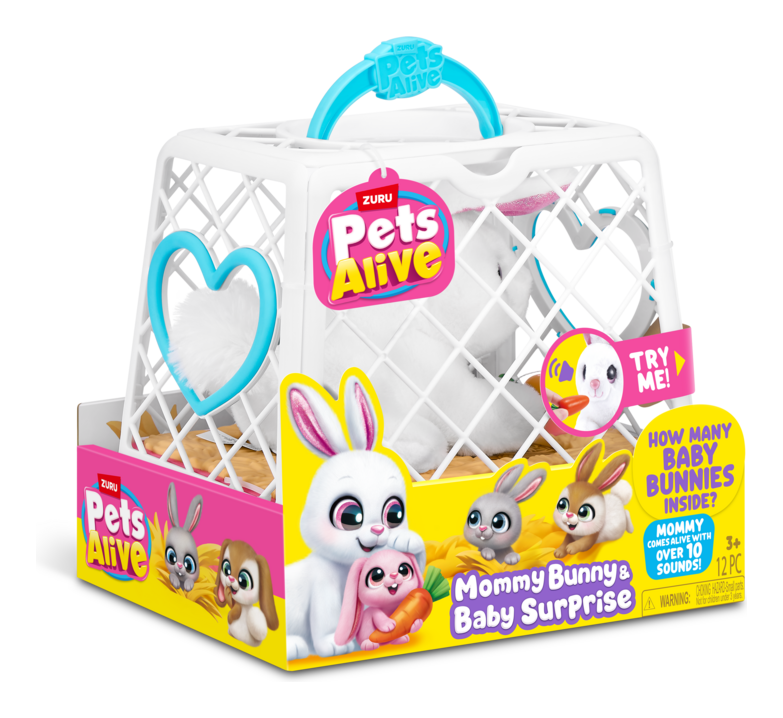 Pets Alive Mama Bunny & Baby Surprise. - Image