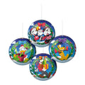 Disney Christmas Baubles 3D Puzzle, 4x54pc