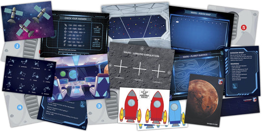 Trapped Escape Room Game Packs Mission to Mars - Image