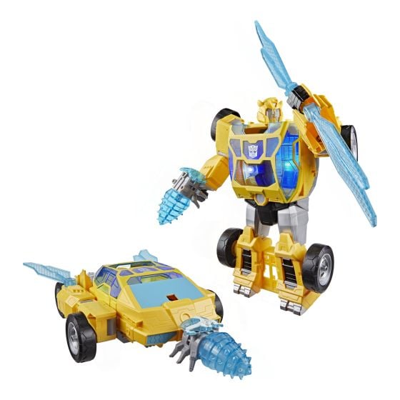 Transformers CYBERWORLD Energon Surge Bumblebee Power Spark