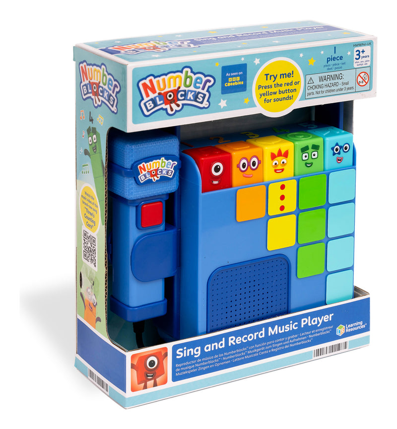 Numberblocks Sing & Record Music Player