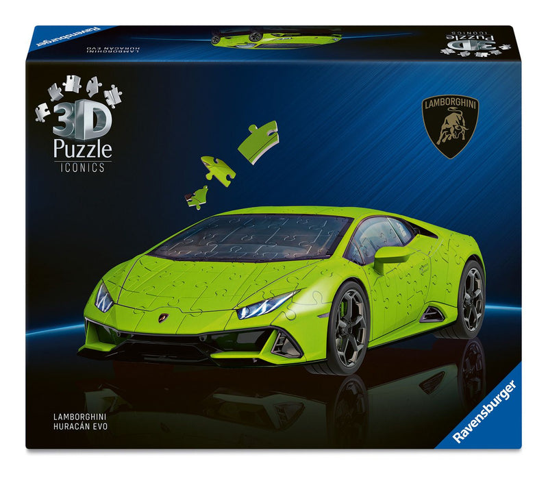 Lamborghini Huracan 108 Piece 3D Puzzle - Image