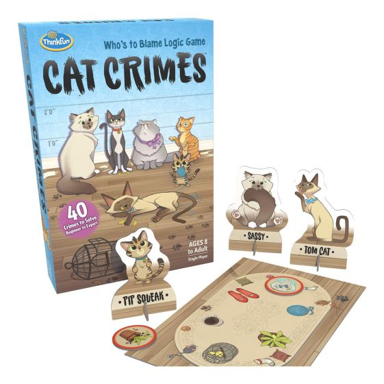 Cat Crimes Who’s To Blame Logic Game