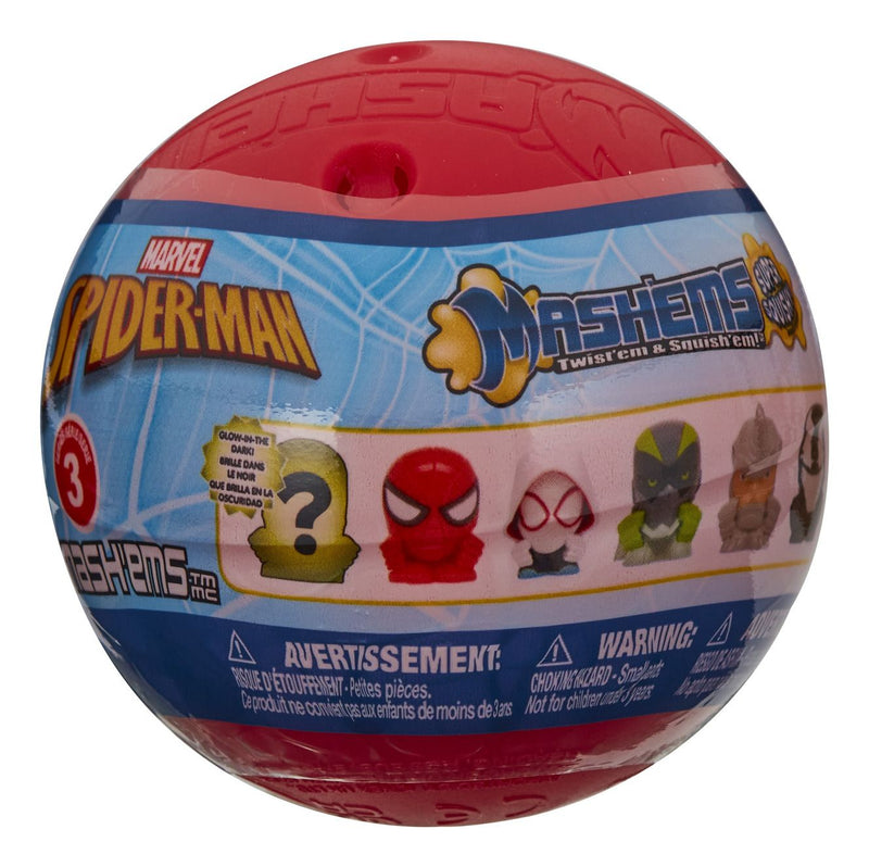 Mash'Ems Spiderman, close-up detail
