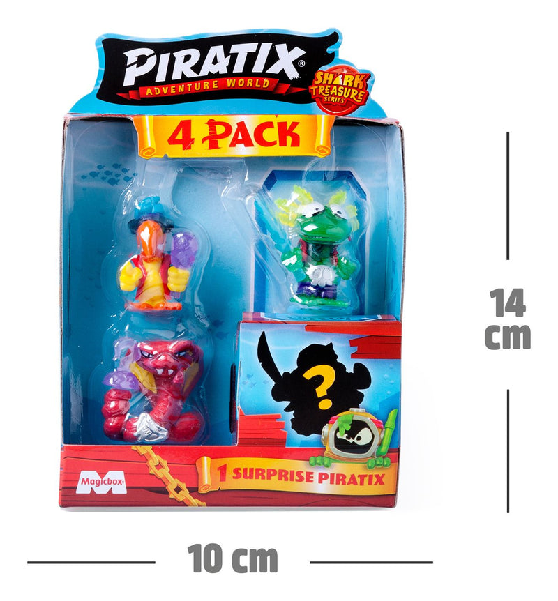 Piratix - Shark Treasure 4 Pack - Image