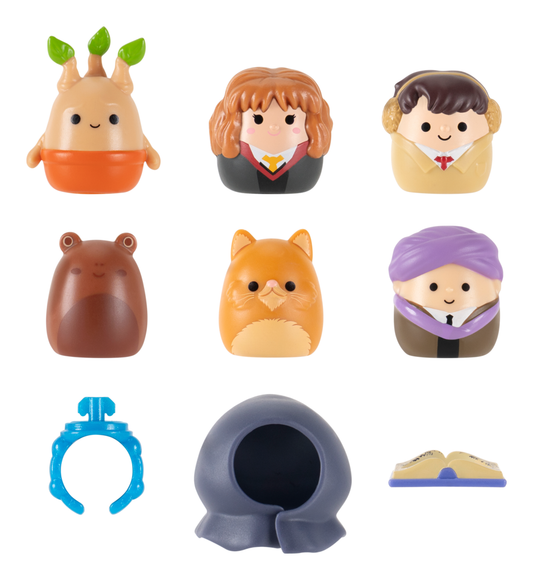 Squishalongs - Harry Potter 6 Fig Pack Style 1 W1 - Image