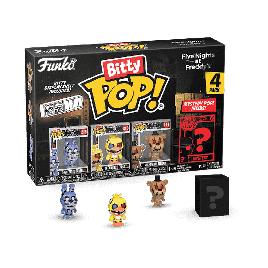 Bitty Pop! 4 Pack Five Nights at Freddy’s Nightmare Bonnie