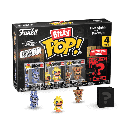 Bitty Pop! 4 Pack Five Nights at Freddy’s Nightmare Bonnie