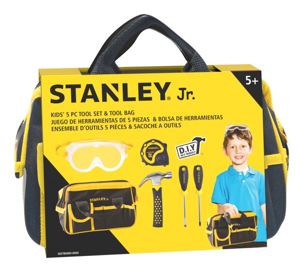 Stanley Jr. Toolbag & 5 Piece Toolset