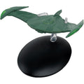 Romulan Bird-Of-Prey (2152) Starship Model Die Cast Ship (Eaglemoss / Star Trek), side angle