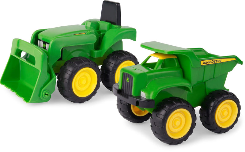 Mini Sandbox Tractor & Dump Truck Set - Image