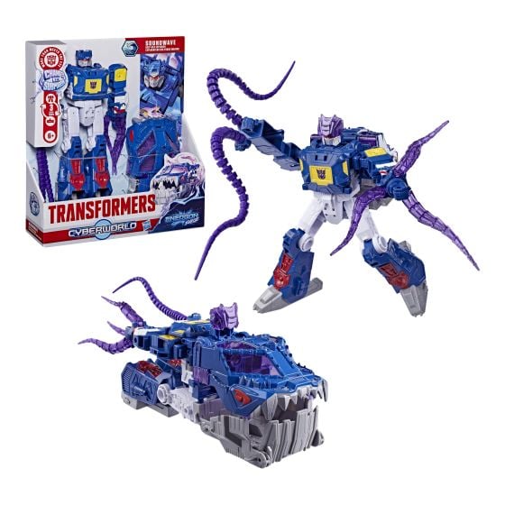Transformers CYBERWORLD Energon Surge Soundwave Deep Sea Explorer