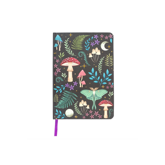 Dark Forest Print A5 Notebook, alternate view
