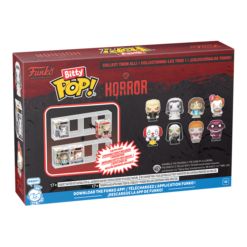 Bitty Pop! - Horror - Pennywise 4 Pack