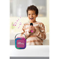 Pink Portable Karaoke Speaker & 2 Microphones