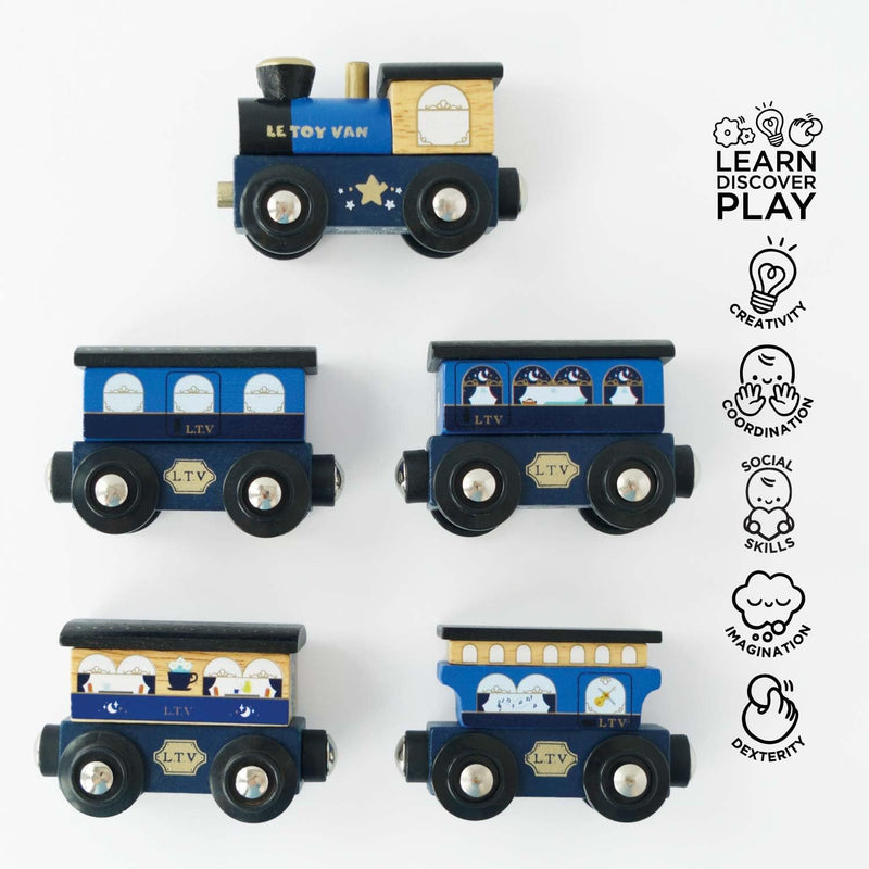 LTV Twilight Train & Carriages 5pc