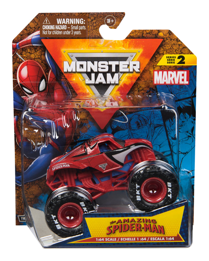 Monster Jam 1:64 Marvel Trucks (Case of 4)