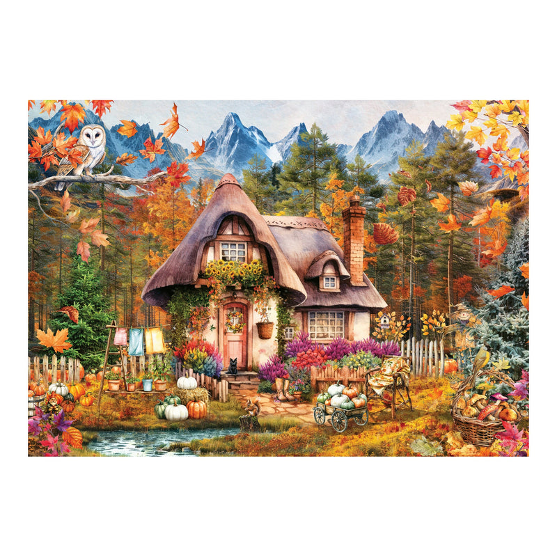 Pumpkin Cottage 1000 Piece Jigsaw Puzzle