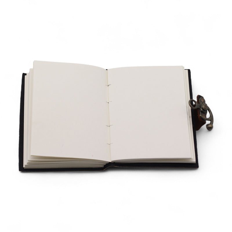 Leather Printed Notebook – Stop Doom Scrolling - 17.8x12.7 cm, additional view