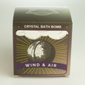 Elemental Crystal Bath Bomb - Air, packaging shot