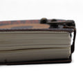 Leather Printed Notebook – Stop Doom Scrolling - 17.8x12.7 cm, rear view