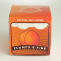 Elemental Crystal Bath Bomb - Fire, rear view