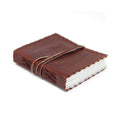 Leather Book of Thoughts with Wrap Notebook (6x4"), alternate view