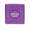 Gemstone Enchantment Lights - Amethyst, close-up detail