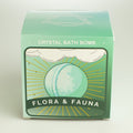 Elemental Crystal Bath Bomb - Earth, packaging shot