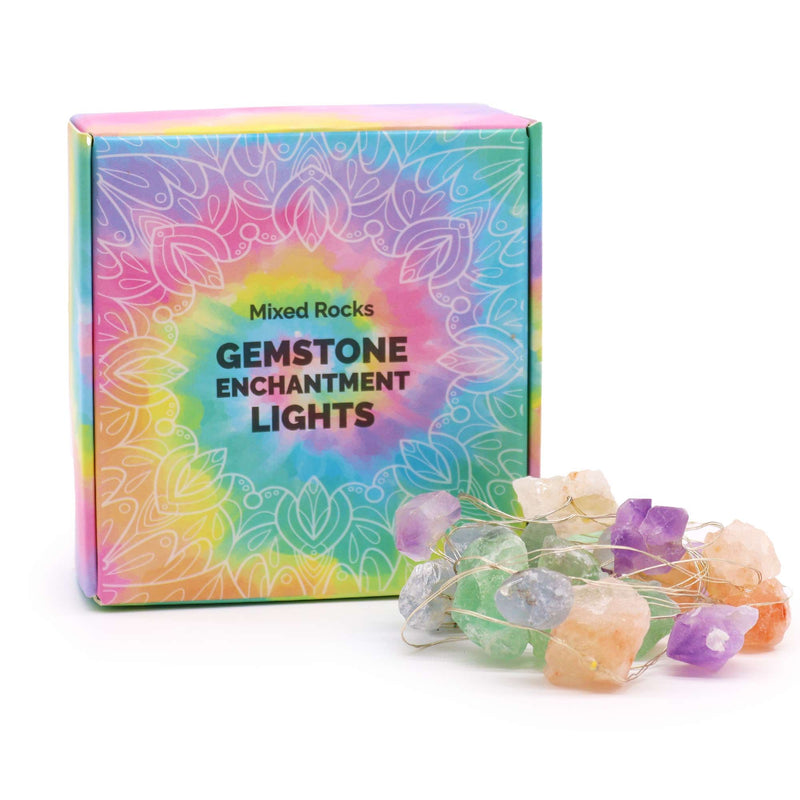 Gemstone Enchantment Lights - Mixed Rocks, alternate view
