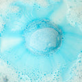 Elemental Crystal Bath Bomb - Water, side angle
