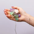 Gemstone Enchantment Lights - Mixed Rocks, side angle
