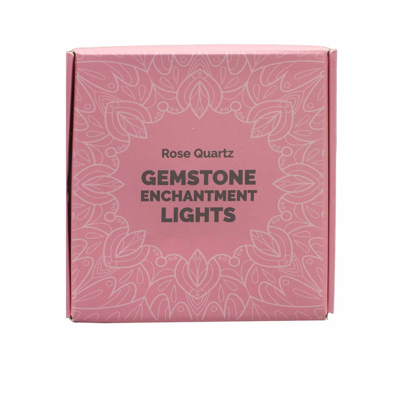 Gemstone Enchantment Lights - Rose Quartz, alternate view