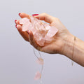 Gemstone Enchantment Lights - Rose Quartz, close-up detail