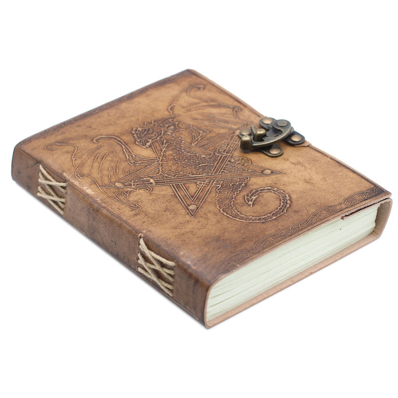 Leather Dragon Notebook (6x8"), alternate view