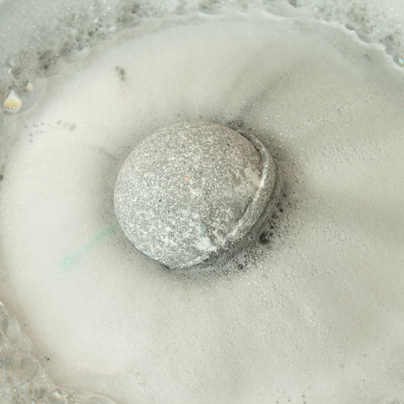 Elemental Crystal Bath Bomb - Air, side angle
