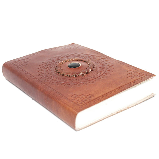 Leather Black Onyx Notebook (7x5"), alternate view