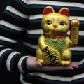 Classic Money Cat, side angle