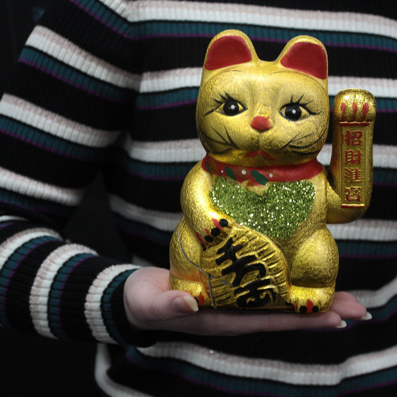 Classic Money Cat, side angle