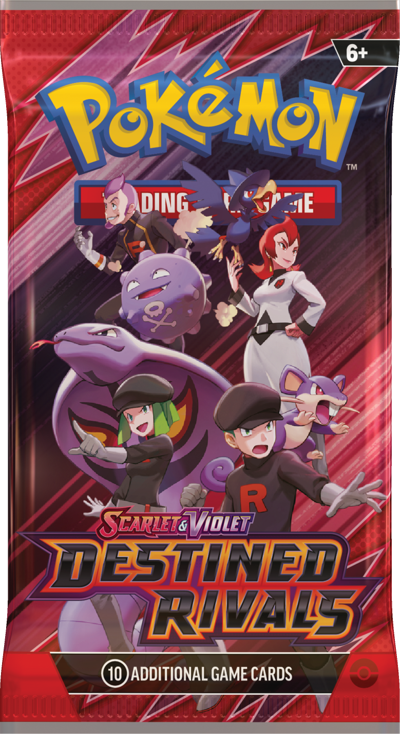 Pokemon Scarlet & Violet Destined Rivals Booster Pack, alternate view