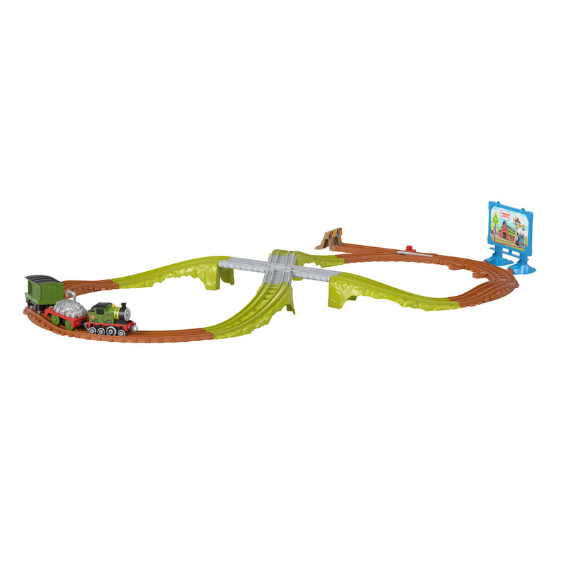 Thomas & Friends Push Along Train Track Whiff's Recycling Run Playset - Image 3