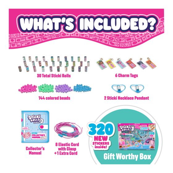 Sticki Rolls - Sticki Station S3, packaging view