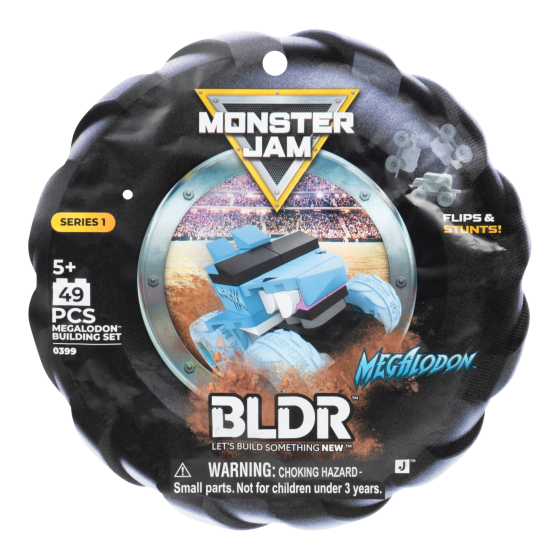 BLDR - Monster Jam Building Set 3in Truck