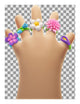 Hey Clay Bijou Flower Rings 5 Cans