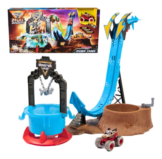 Monster Jam 1:64 Mud Blaster Playset