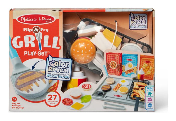 Melissa & Doug Flip N Fry Grill Playset