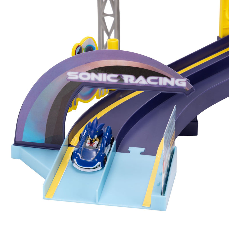 Sonic - 1:64 Scale Die Cast Trackset – E-Stadium - Image