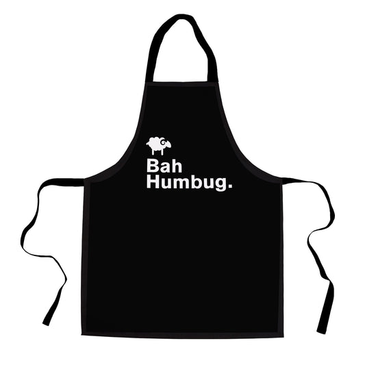 Bah Humbug - Adult Apron collectible from https://britishmade.gifts/